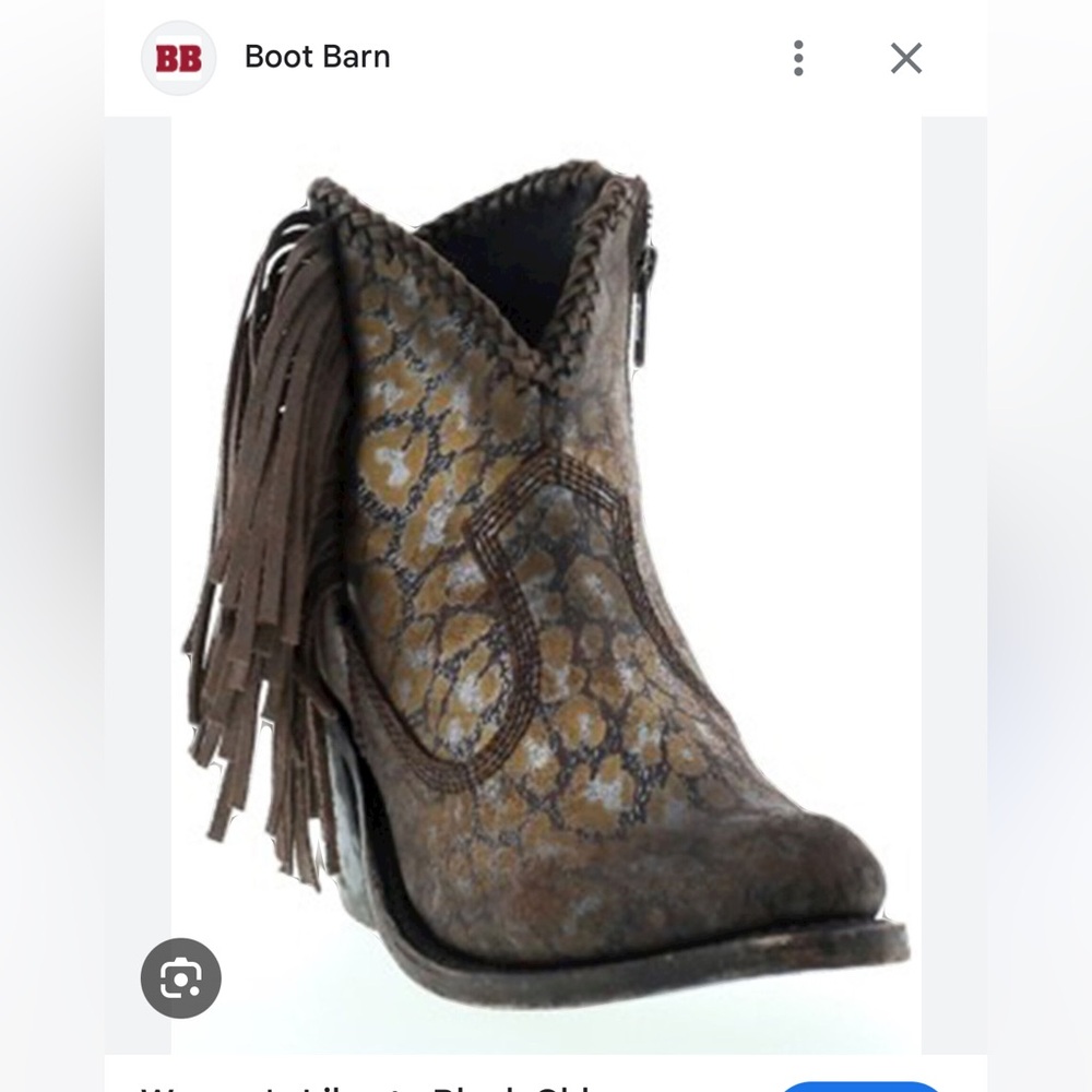 Liberty black Chloe leopard